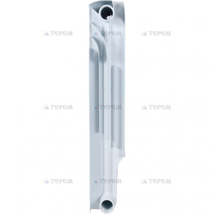 Биметаллический радиатор ROMMER Plus BM 500, 6 секций, боковое подключение, белый