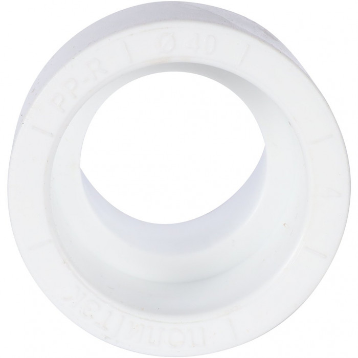 Политэк 9000004032 Политэк 40х32 Муфта переходная внутр./внутр. для полипропиленовых труб под сварку (цвет белый)