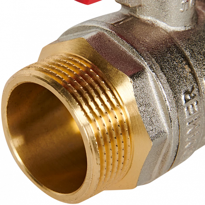 Кран шаровой ROMMER ВР/НР, ручка бабочка 1 1/4