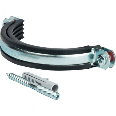 STOUT SAC-0020-Комплекты для труб: хомут, шуруп, дюбель пластиковый 5&quot;(135-143)