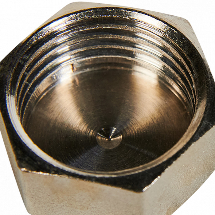 STOUT Заглушка ВР никелированная 1/2