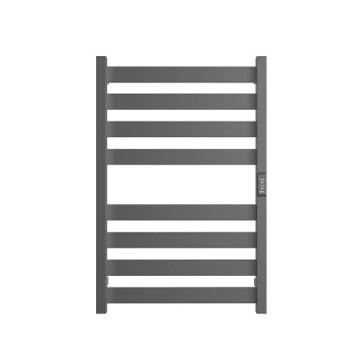 STOUT  SHQ-G4QQ-008050 STOUT полотенцесушитель электрический GRUNGE quadro 80*50 Графит