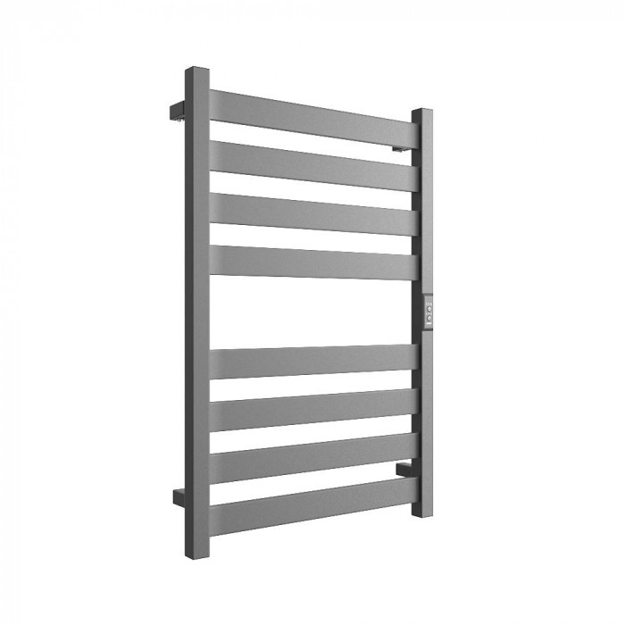 STOUT  SHQ-G4QQ-008050 STOUT полотенцесушитель электрический GRUNGE quadro 80*50 Графит