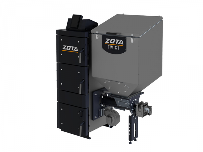 Твердотопливный котел ZOTA TWIST PLUS 15 кВт, автоматический