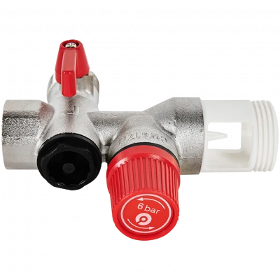 Группа безопасности для бойлера ROMMER 7 бар 3/4 RVS-0007-007020