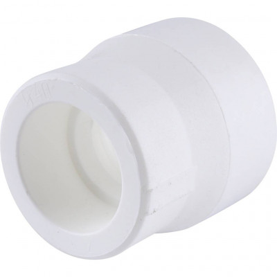 Муфта переходная Kalde 63x40 для полипропиленовых труб под сварку (цвет белый)