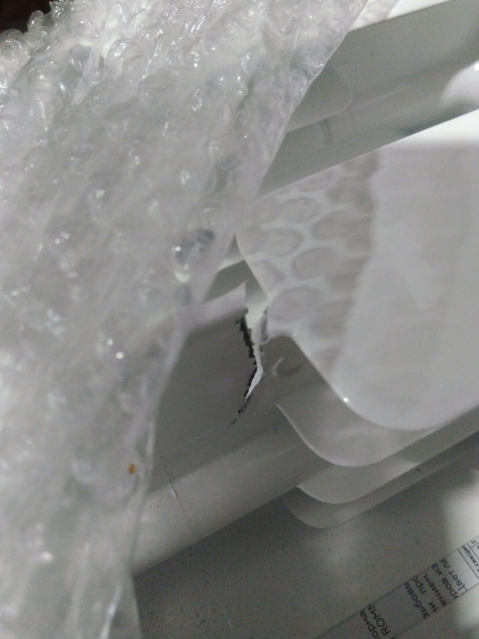 Биметаллический радиатор ROMMER Plus BM 200, 6 секций, боковое подключение, белый