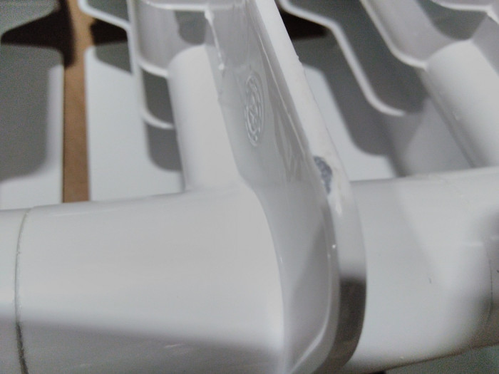 Биметаллический радиатор ROMMER Plus BM 200, 6 секций, боковое подключение, белый