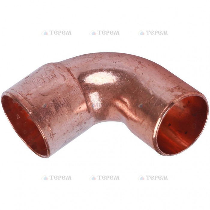 Sanha 5092 угол 90° ВП-НП, медь 18, для медных труб под пайку