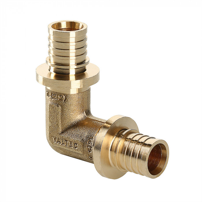 Valtec VTm.451.BG.002525 Фитинг аксиальный универсальный – угольник надвижной 25 (3,5) мм х 25 (3,5) мм