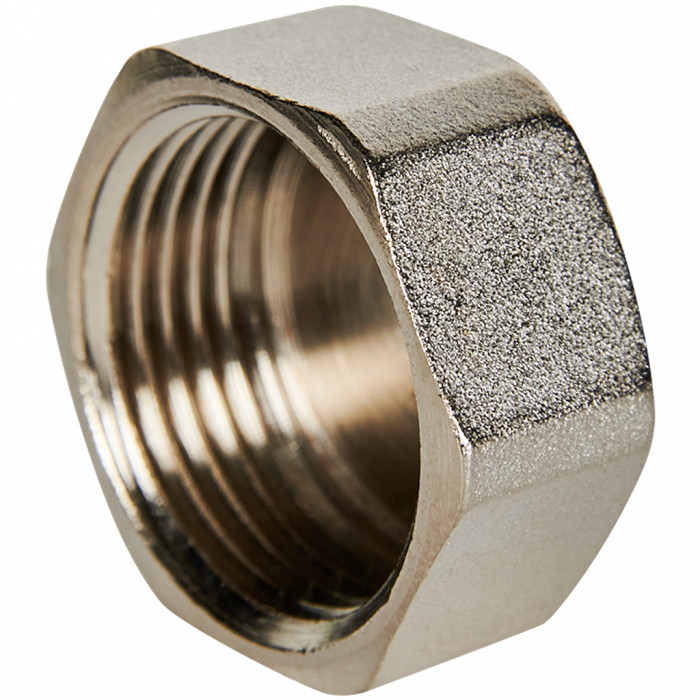 STOUT Заглушка ВР никелированная 3/4