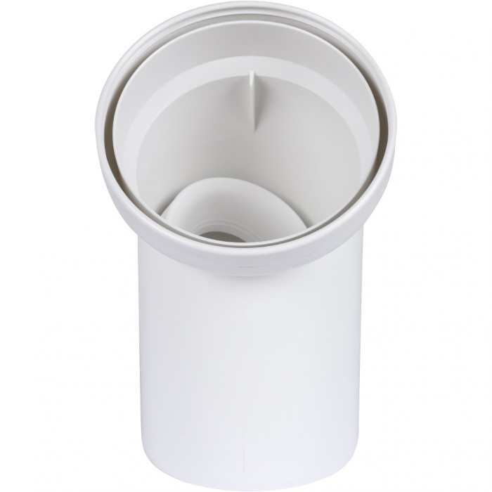 Отвод REHAU для присоединения выпуска унитаза 110/45° (11216141001)