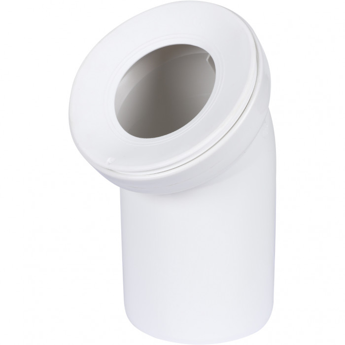 Отвод REHAU для присоединения выпуска унитаза 110/45° (11216141001)
