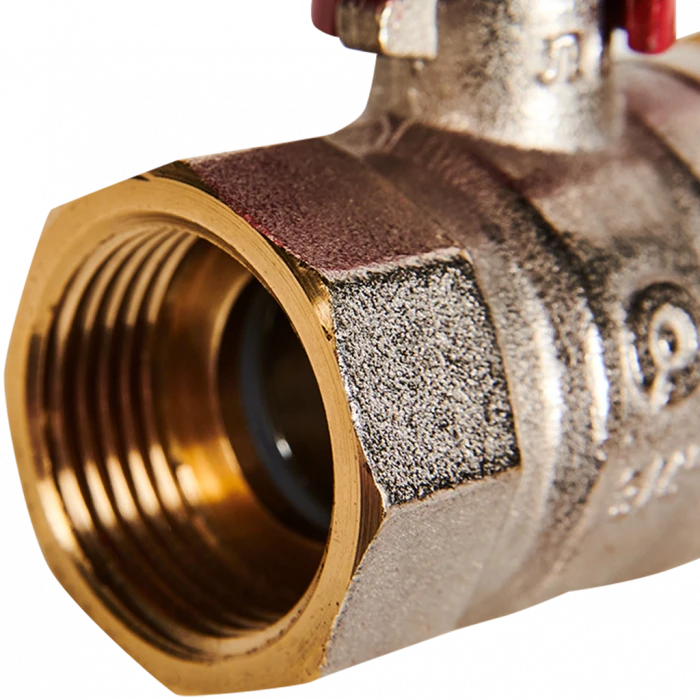 Кран шаровой с американкой ROMMER ВР/НР, ручка бабочка 3/4