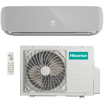 Инверторный настенный кондиционер Hisense RED CRYSTAL SUPER DC Inverter AS-10UW4RVETG00(R) SILVER