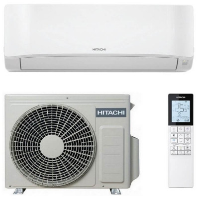 Инверторный кондиционер Hitachi SHIRATAMA RAK-DJ25RHAE/RAC-DJ25WHAE