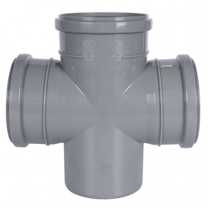 Политэк 131187 Крестовина одноплоскостная 110*110*110 /87,5