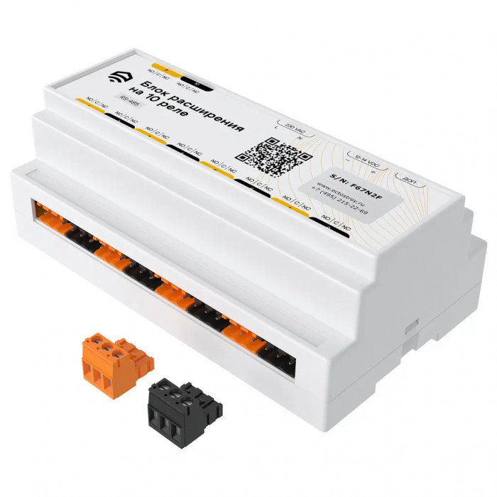 Ectocontrol ec01025 Ectocontrol Блок управления на 10 реле проводной RS485 (Modbus)
