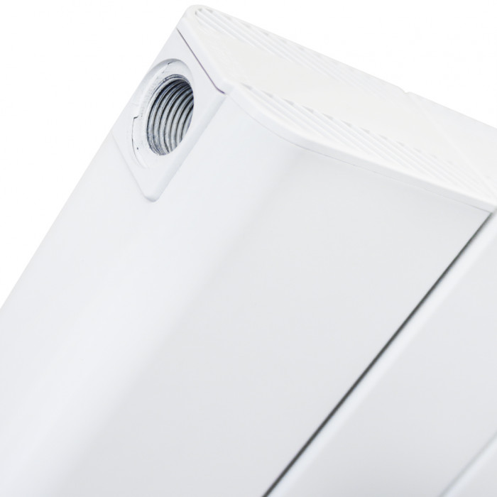 Радиатор алюминиевый Global Sebino 500 6 секции боковое подключение (белый RAL 9010) SE05001006