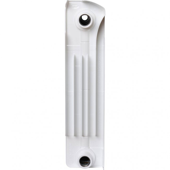 Биметаллический радиатор RIFAR MONOLIT 350, 12 секций, боковое подключение, белый