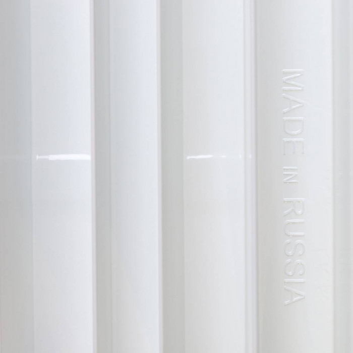 Биметаллический радиатор RIFAR MONOLIT 350, 12 секций, боковое подключение, белый