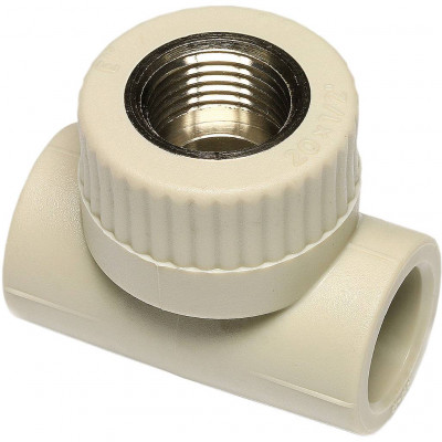 ППР тройник Ekoplastik с внутренней металлической резьбой 32x1