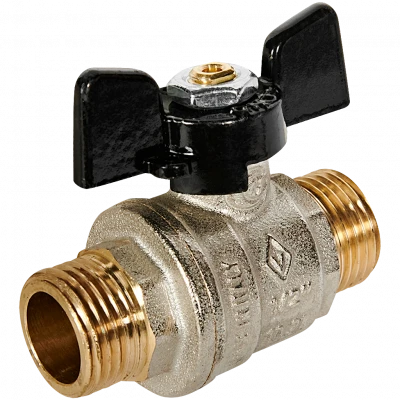 Кран шаровой BUGATTI Oregon (ручка-бабочка) нар-нар резьба 1/2