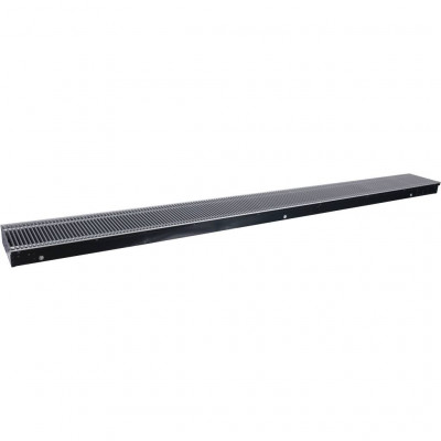 STOUT Конвектор внутрипольный SCQ 75.240.2500 (Решётка роликовая, анодированный алюминий)