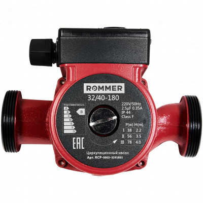 Циркуляционный насос Rommer 32/40-180