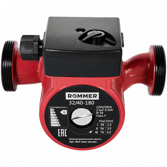Циркуляционный насос Rommer 32/40-180