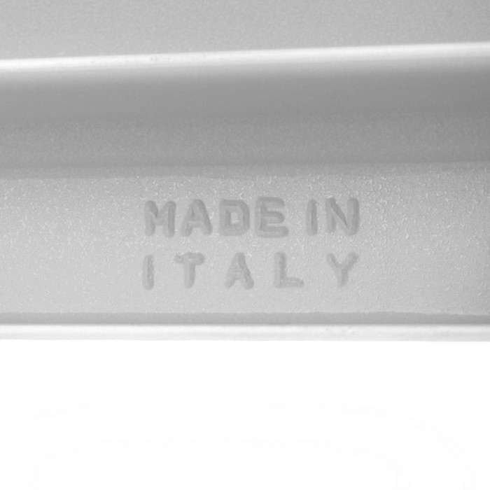 Алюминиевый радиатор Global ISEO 500 500, 4 секций, боковое подключение, белый