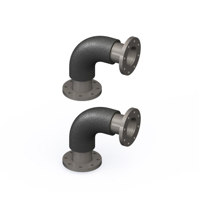 Угловое соединение для коллекторов DN 100