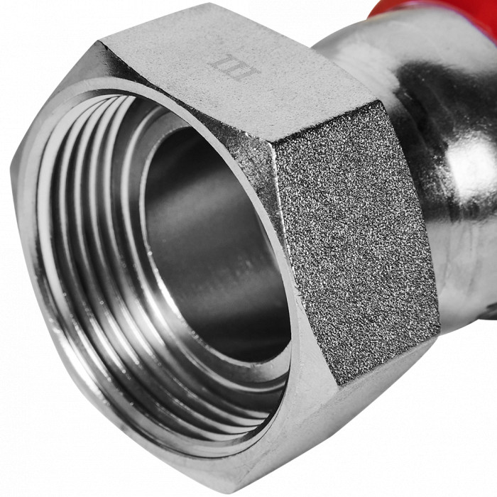 ROMMER RSS-0026-035114 ROMMER Переходник с накидной гайкой-ВР, 35х1 1/4, из нержавеющей стали прессовой