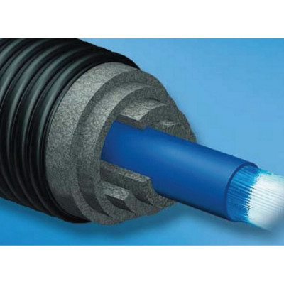 Теплоизолированная труба Usystems (Uponor) Ecoflex Supra 25x2,3/140 PN10 для ХВС без греющего кабеля