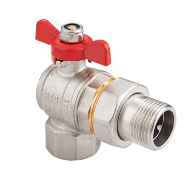Кран-американка угловой MVI 1/2&quot; вн.-нар. бабочка