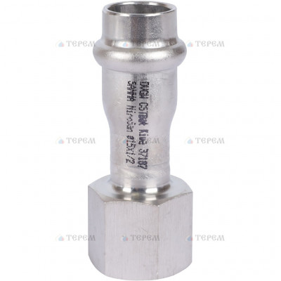Sanha 9270G пресс-фит. нерж.сталь, муфта перех.ВПр-ВР, 15x1/2
