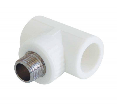 Kalde Тройник с наружной резьбой для полипропиленовых труб 40x1 1/4