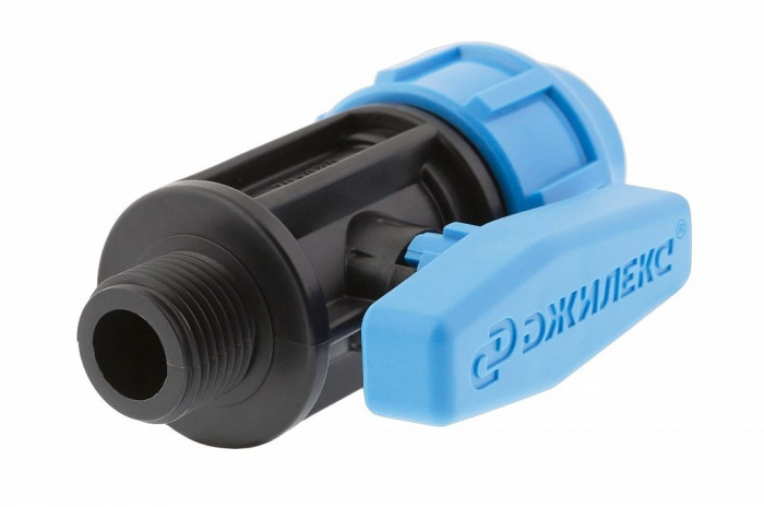 Джилекс Джилекс fittings Кран шаровой с наружной трубной резьбой 20х1/2