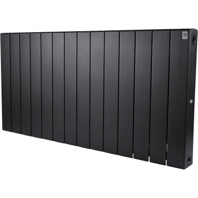 Биметаллический радиатор RIFAR SUPReMO 500, 14 секций, боковое подключение, черный