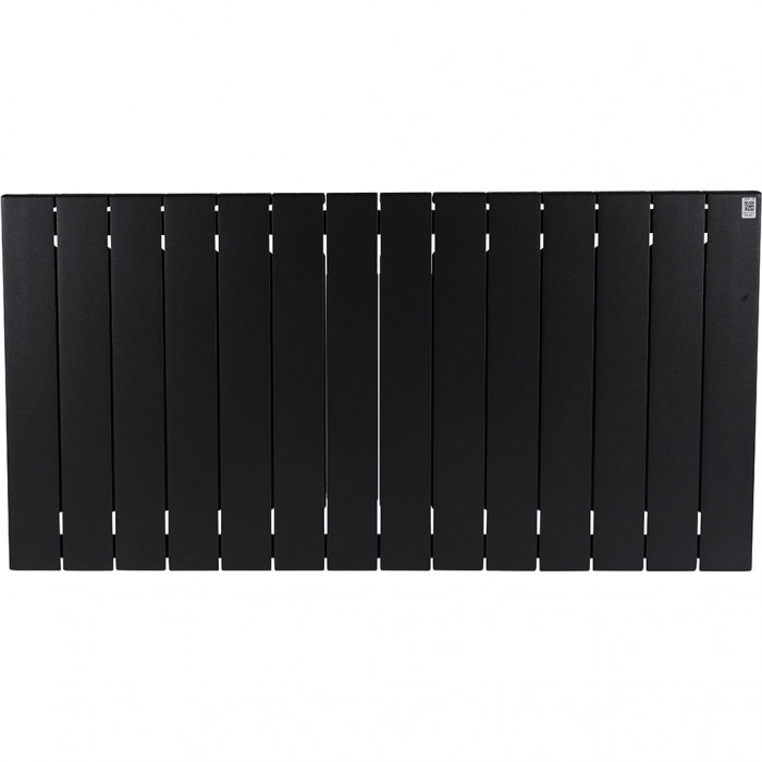 Биметаллический радиатор RIFAR SUPReMO 500, 14 секций, боковое подключение, черный