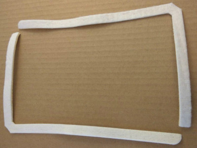 Верхняя прокладка теплообменника | HEX PACKING UPPER -20 | BB857-0963-3 | 440012918