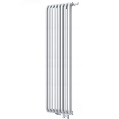 Стальной трубчатый радиатор KZTO (КЗТО) PC 2-1750-8 1/2 нп прав, 8 секций, нижнее правое подключение