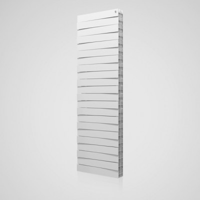 Биметаллический радиатор Royal Thermo PianoForte TOWER, Bianco Traffico, количество секций 22