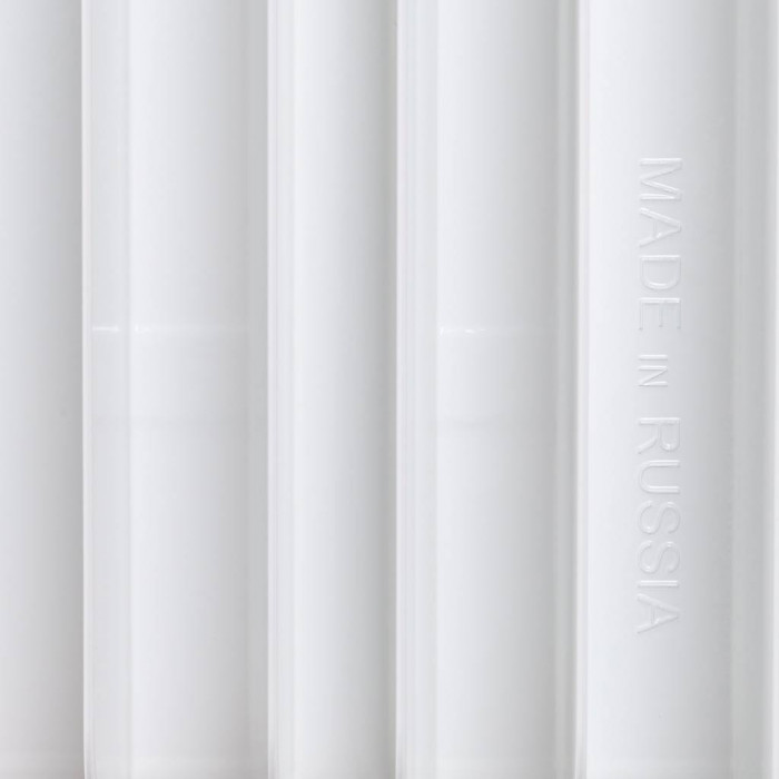 Биметаллический радиатор RIFAR MONOLIT 350, 14 секций, боковое подключение, белый