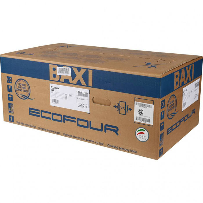 Настенный газовый котел Baxi ECO Four 1.24, атмосферный, одноконтурный