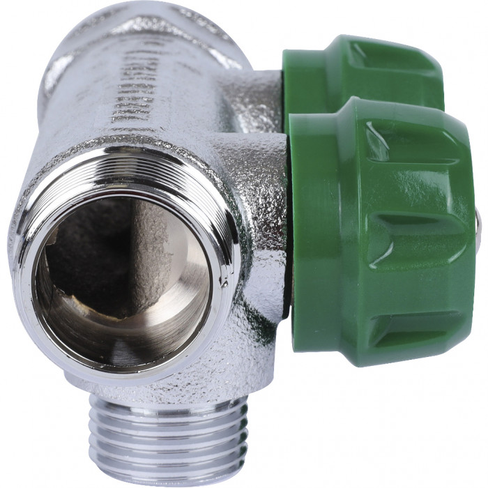 STOUT SMB-6849-341202 STOUT Коллектор регулирующий 3/4", 2 отвода 1/2" плоское уплотнение