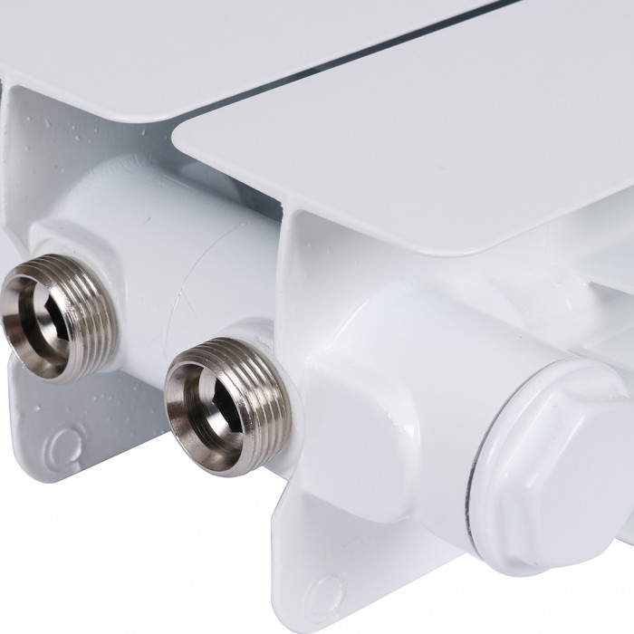 Биметаллический радиатор RIFAR BASE VENTIL 500, 13 секций, нижнее правое подключение, белый