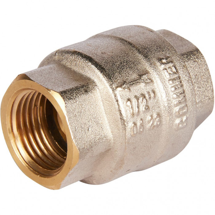 ROMMER RVC-0001-000015 ROMMER 1/2 Клапан обратный пружинный муфтовый с металлическим седлом