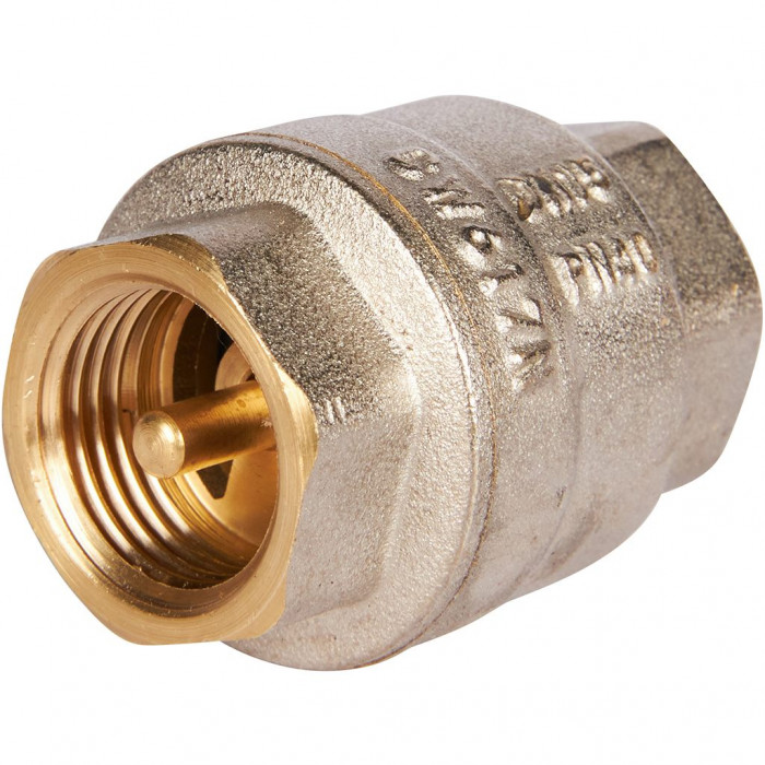 ROMMER RVC-0001-000015 ROMMER 1/2 Клапан обратный пружинный муфтовый с металлическим седлом