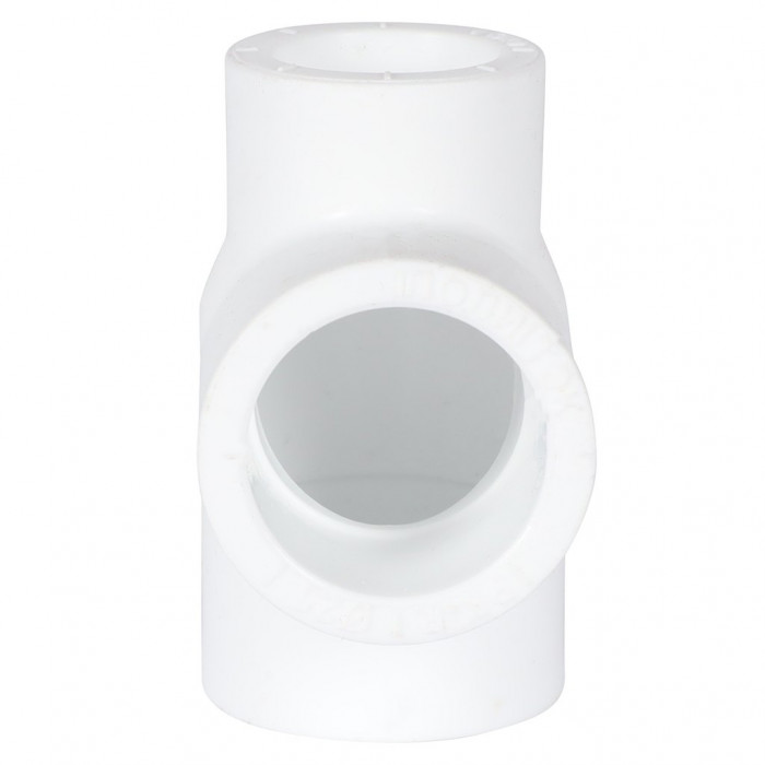 Политэк 9300252520 Политэк 25х25х20 Тройник переходной для полипропиленовых труб под сварку (цвет белый)